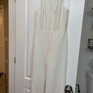 French Connection Ivory Jumpsuit